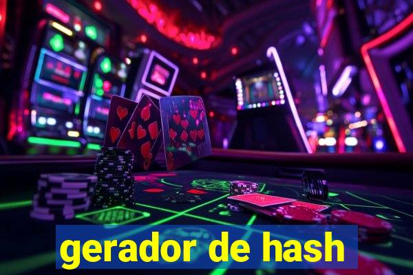 gerador de hash